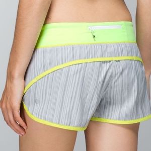 Lululemon Run Speed Short Antidote Silver Spoon
